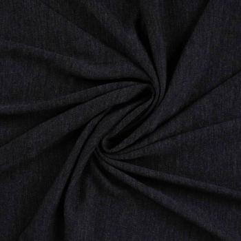 Merino Woll Jersey, Anthrazit Melange